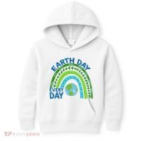 Earth Day Everyday Rainbow Kids Hoodie thumb 0