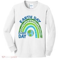 Earth Day Everyday Rainbow Kids Long Sleeve Shirt thumb 0