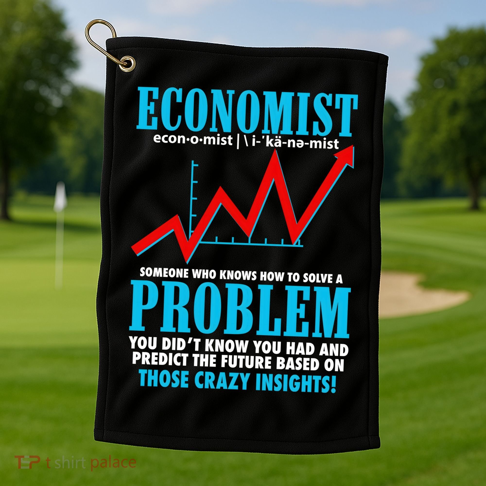 Economist Definition Golf Towel