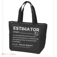 Estimator Definition, Funny Quote Job Titles Tote Bag thumb 3