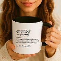 Engineer Definition Funny Engineering Gift STEM T Coffee Mug thumb 3