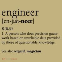 Engineer Definition Funny Engineering Gift STEM T Polo thumb 2