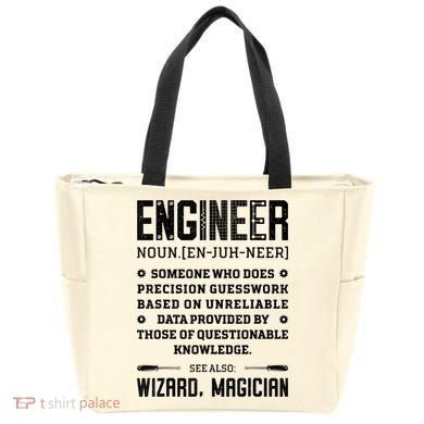 Engineer Definition Funny Noun Engineering Dictionary Term Bag