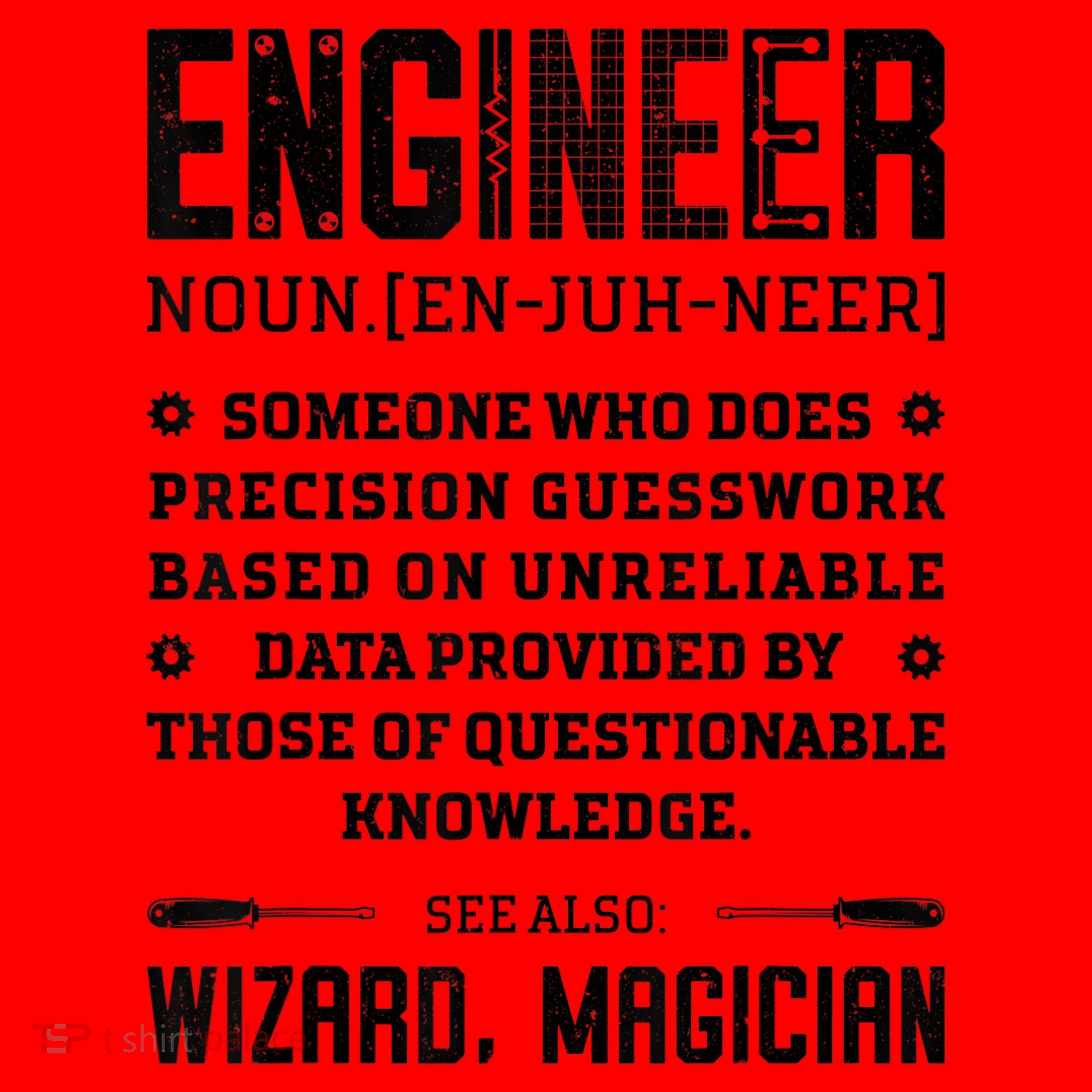 Engineer Definition Funny Noun Engineering Dictionary Term Santa Hat
