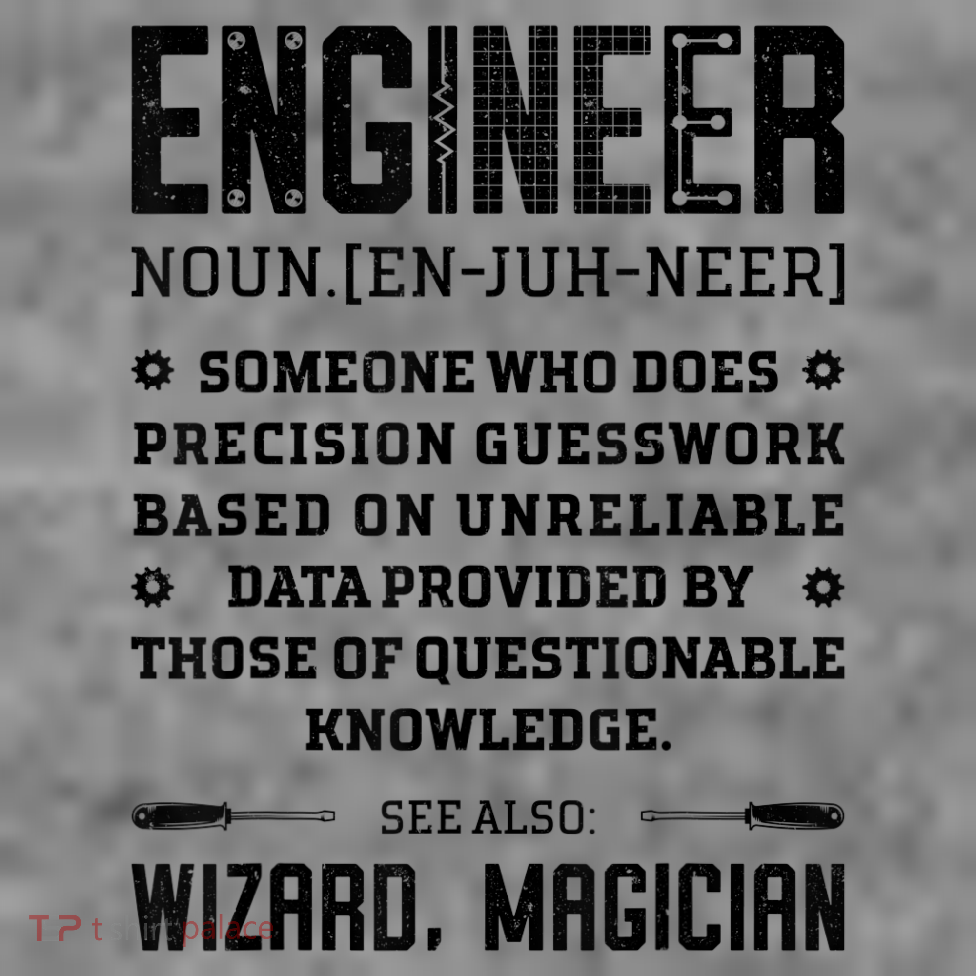 Engineer Definition Funny Noun Engineering Dictionary Term Toddler Hoodie