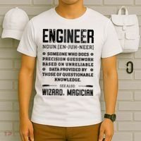 Engineer Definition Funny Noun Engineering Dictionary Term T-Shirt thumb 6