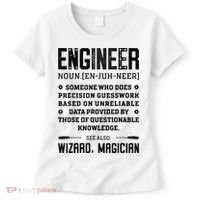 Engineer Definition Funny Noun Engineering Dictionary Term Women's T-Shirt thumb 0