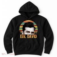 Ew David Funny Retro Hoodie thumb 0