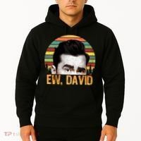 Ew David Funny Retro Hoodie thumb 2