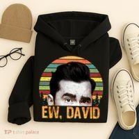 Ew David Funny Retro Hoodie thumb 4