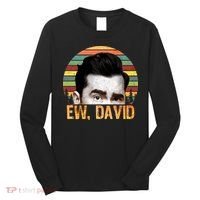 Ew David Funny Retro Long Sleeve Shirt thumb 0