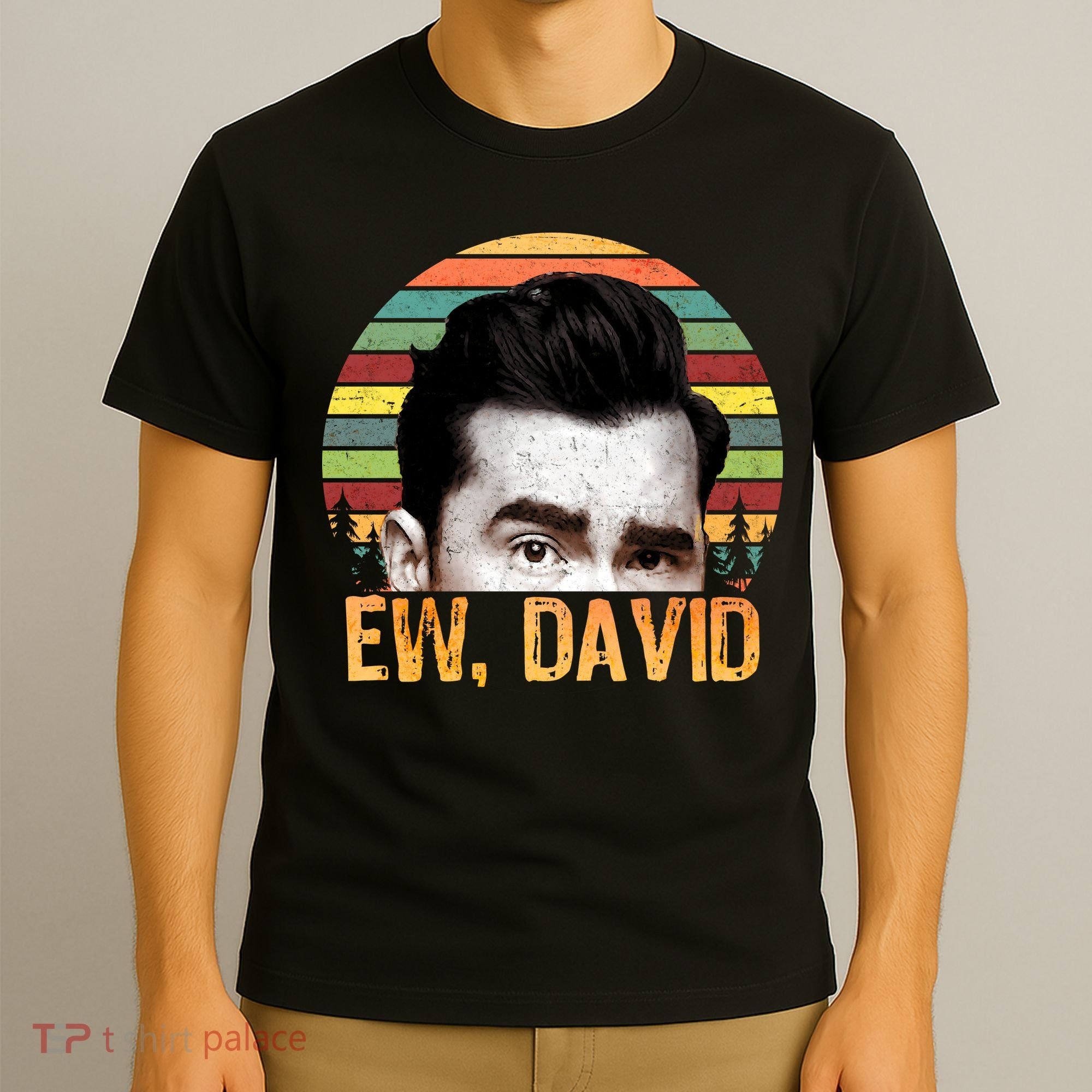 Ew David Funny Retro T-Shirt