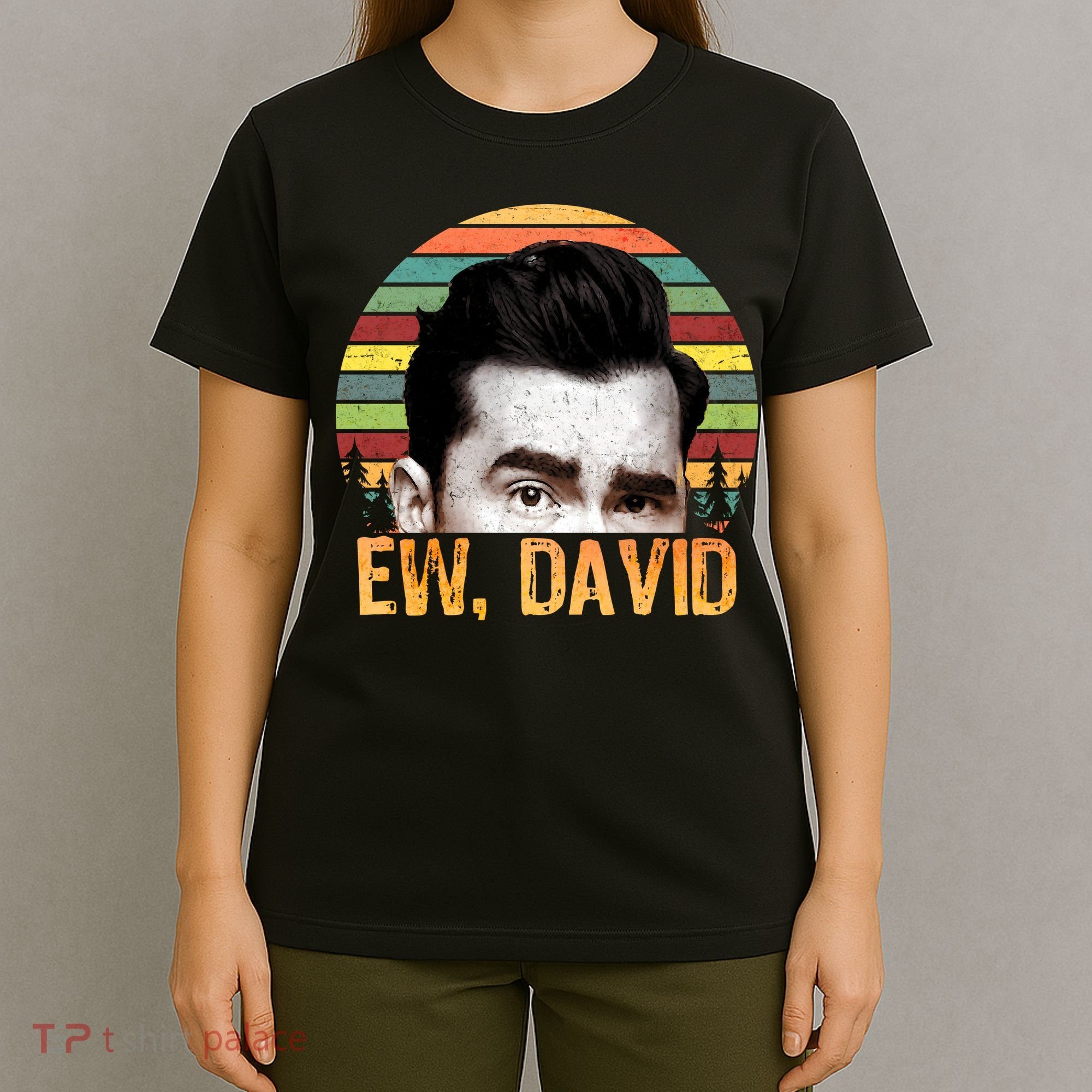 Ew David Funny Retro T-Shirt