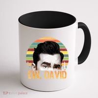 Ew David Funny Retro Coffee Mug thumb 1