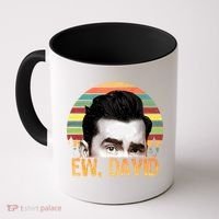 Ew David Funny Retro Coffee Mug thumb 0