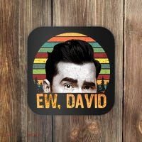 Ew David Funny Retro Coaster thumb 0