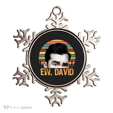 Ew David Funny Retro Ornament