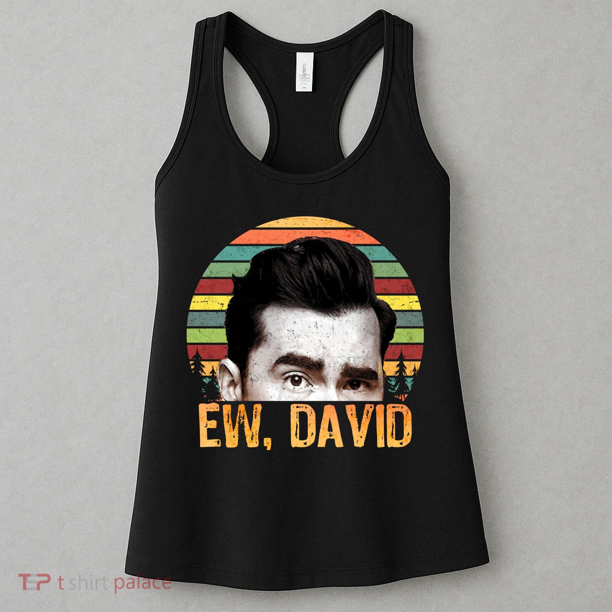 Ew David Funny Retro Women's Tank Top