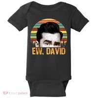 Ew David Funny Retro Baby Bodysuit thumb 0
