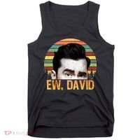 Ew David Funny Retro Tank Top thumb 0