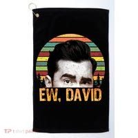 Ew David Funny Retro Golf Towel thumb 0
