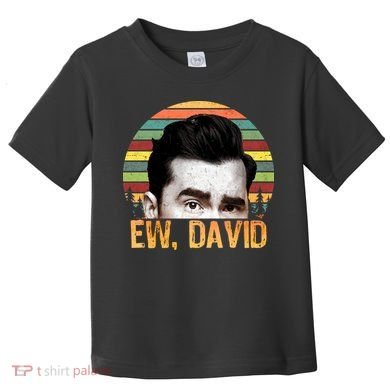 Ew David Funny Retro Toddler T-Shirt