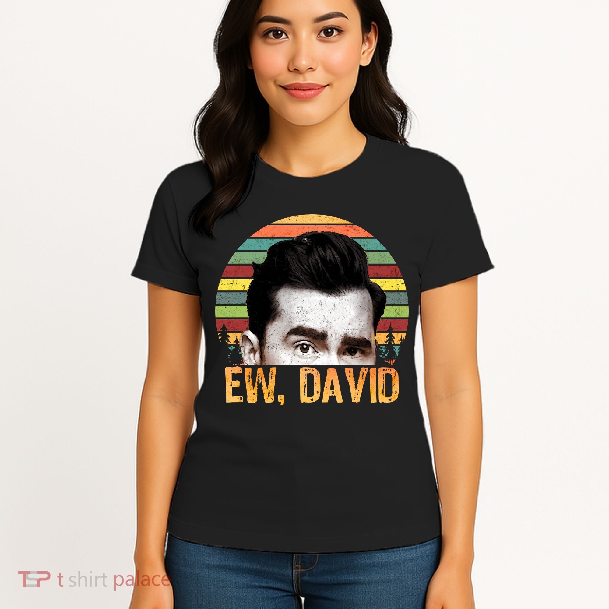Ew David Funny Retro Women's T-Shirt