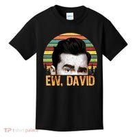 Ew David Funny Retro Kids T-Shirt thumb 0