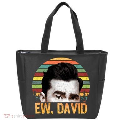Ew David Funny Retro Tote Bag