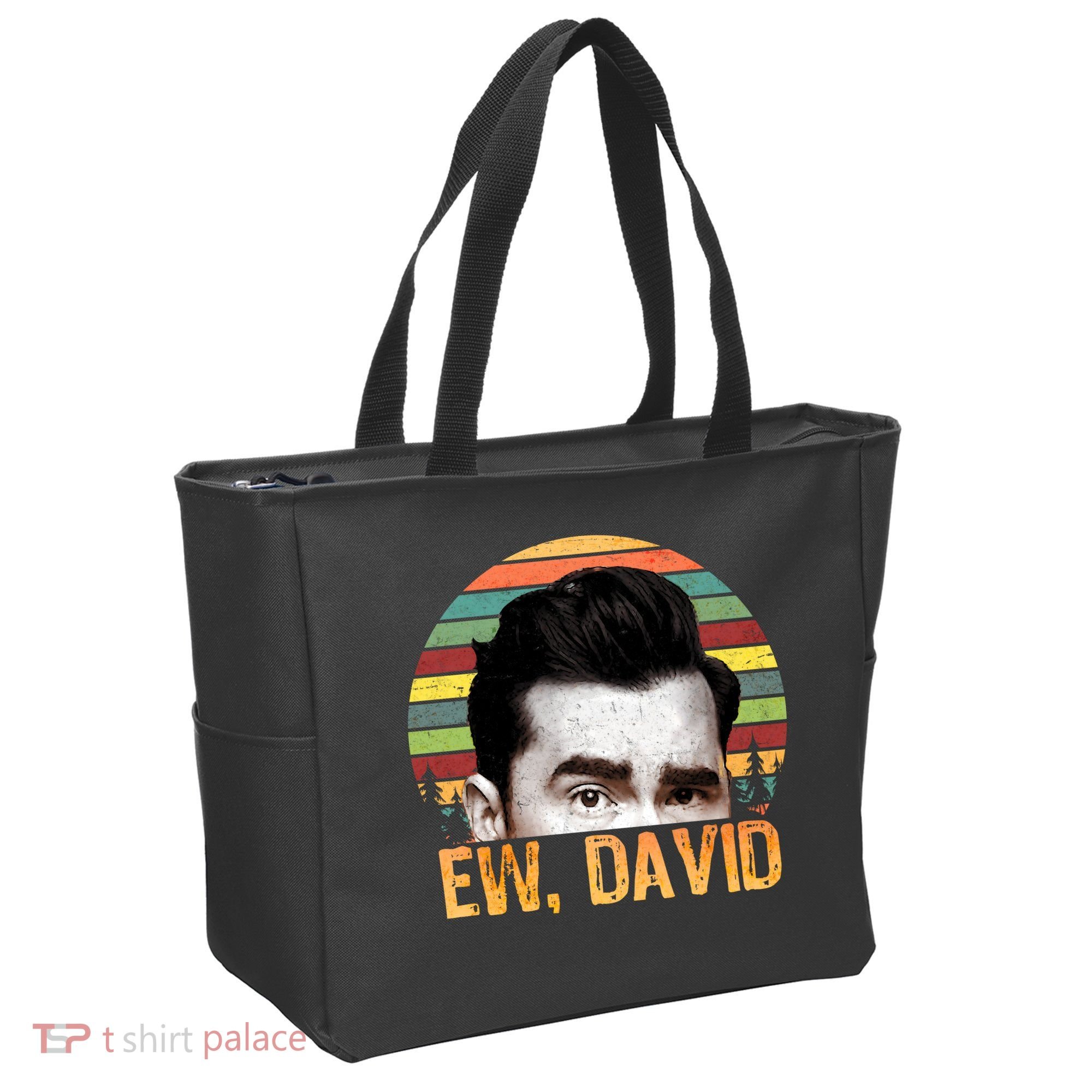 Ew David Funny Retro Tote Bag