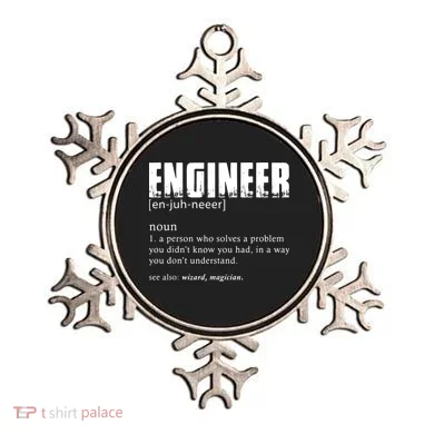 Engineer Definition Funny Engineering Gift Funny Engineer Ornament