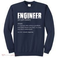 Engineer Definition Funny Engineering Gift Funny Engineer Sweatshirt thumb 0