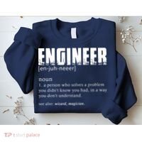 Engineer Definition Funny Engineering Gift Funny Engineer Sweatshirt thumb 2