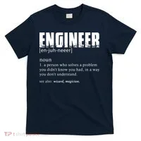 Engineer Definition Funny Engineering Gift Funny Engineer T-Shirt thumb 0