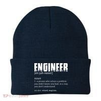 Engineer Definition Funny Engineering Gift Funny Engineer Beanie thumb 0