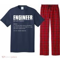 Engineer Definition Funny Engineering Gift Funny Engineer Pajama Set thumb 0