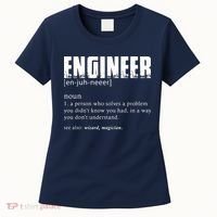Engineer Definition Funny Engineering Gift Funny Engineer Women's T-Shirt thumb 0