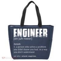Engineer Definition Funny Engineering Gift Funny Engineer Tote Bag thumb 0