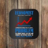 Economist Definition Funny Joke Coaster thumb 0