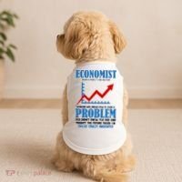 Economist Definition Funny Joke Doggie Tank thumb 2
