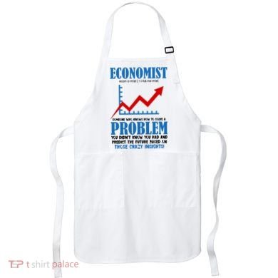 Economist Definition Funny Joke Apron