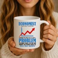 Economist Definition Funny Joke Coffee Mug thumb 3