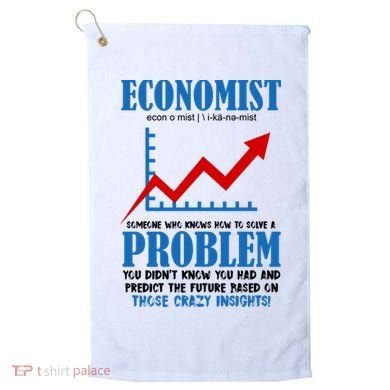 Economist Definition Funny Joke Golf Towel