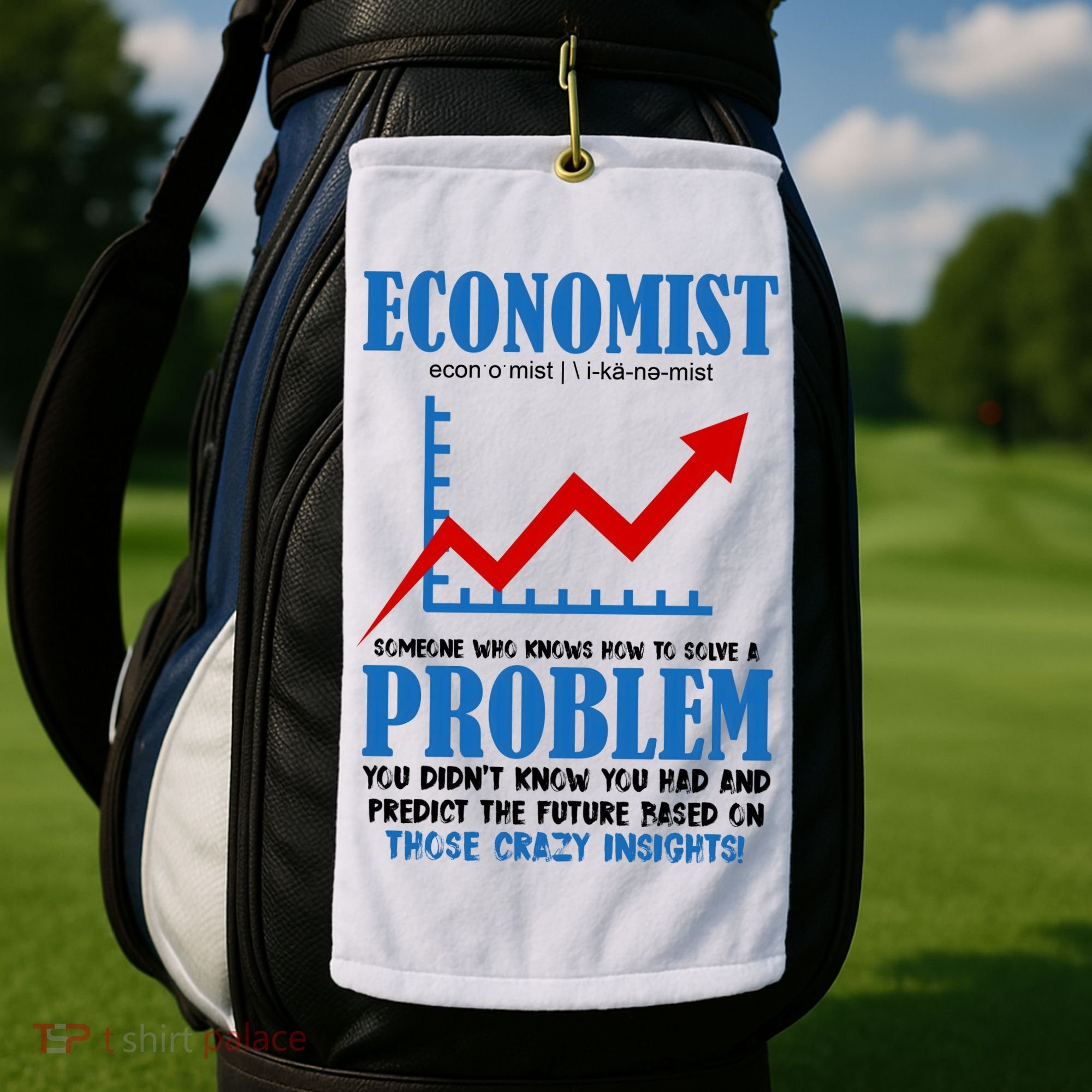 Economist Definition Funny Joke Golf Towel