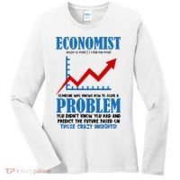 Economist Definition Funny Joke Women's Long Sleeve Shirt thumb 0