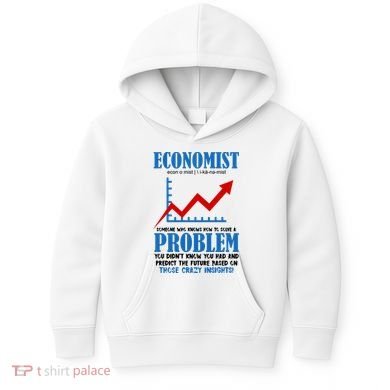 Economist Definition Funny Joke Kids Hoodie