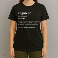 Engineer Definition Funny Engineering Mechanical Civil T-Shirt thumb 4