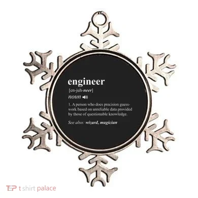 Engineer Definition Funny Engineering Mechanical Civil Ornament