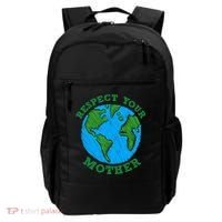 Earth Day Gifts Respect Your Mother Nature Lover Tee Backpack thumb 0