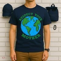 Earth Day Gifts Respect Your Mother Nature Lover Tee T-Shirt thumb 6